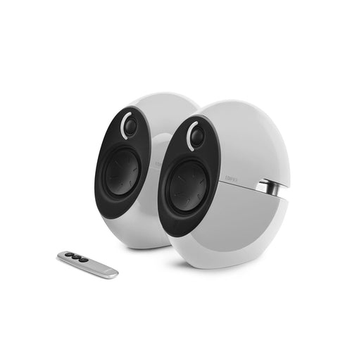 Edifier Speakers 2.2 Luna Eclipse E25HD White 74W/Aux/Bt 4.0/Optical/Tweeter 19MM/Control Remote E25HD-B — image 1