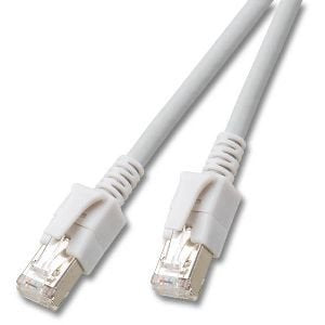 Efb RJ45 Network Cable CAT.6A S FTP Frnc Vc LED Grey 10M