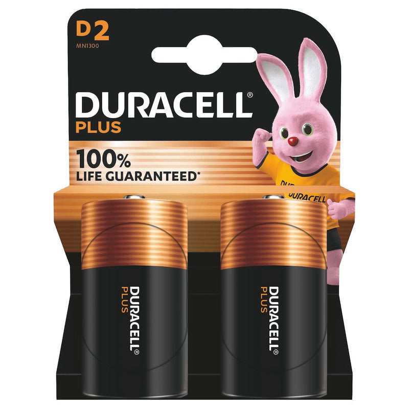 Duracell Battery Plus New -d (MN1300 / LR20) Mono 2 Units