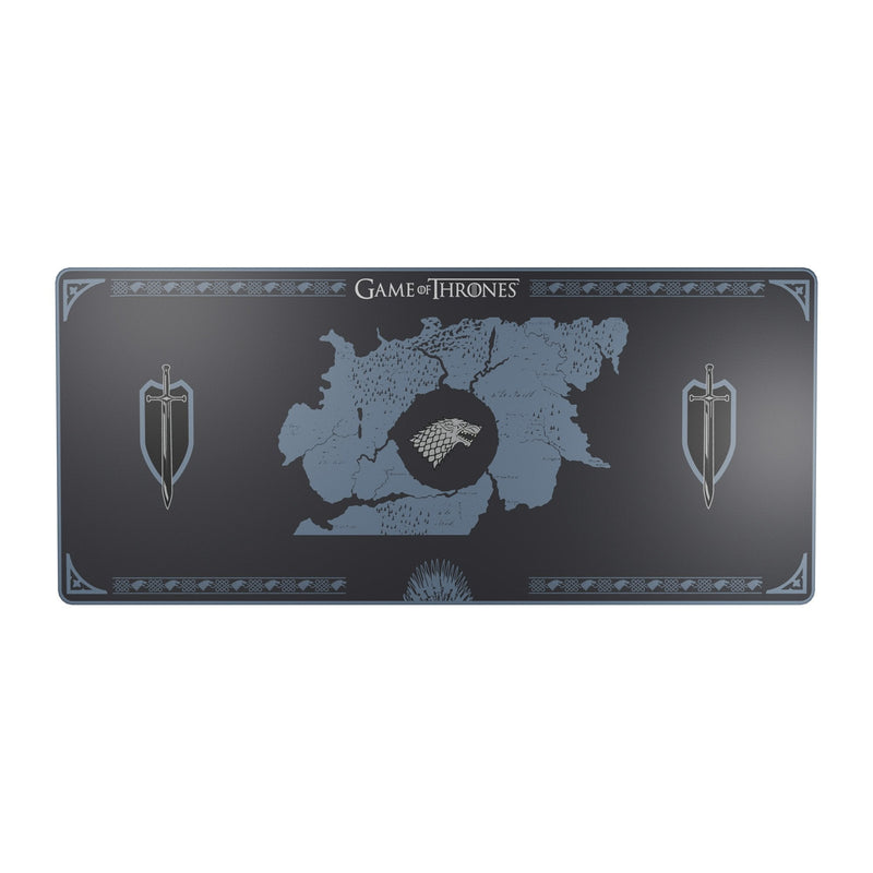 Lexip Hbo Game De Thrones – Stark Edición Ratón Pad Ratón Juegos Negro Azul Blanco