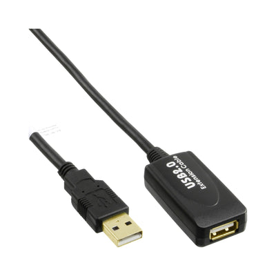 Inline USB 2.0 Extensión Activa / Cable Repetidor USB a Male a Female 20M — image 1