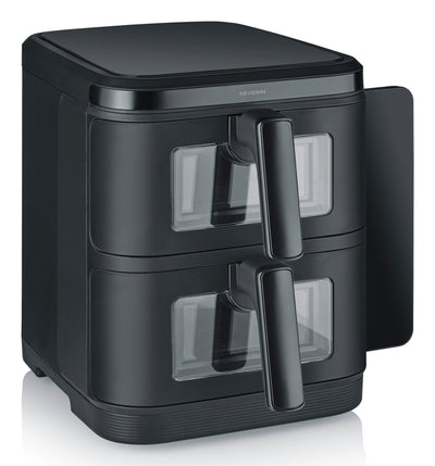 Severin Fryer Fr 2468 Double 11 L Independiente 2800W Black — image 1