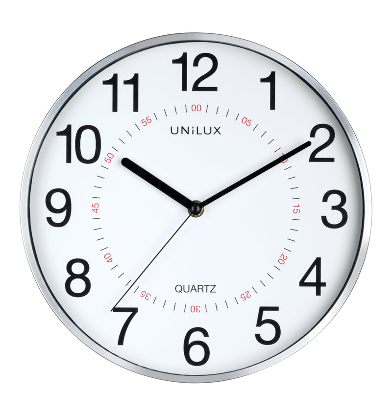 Unilux Watch Wall Aria Metallgrau Diámetro: 305