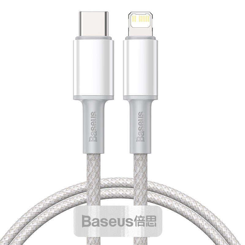 Baseus CATLGD-02 Cable Connector Lightning 1M White