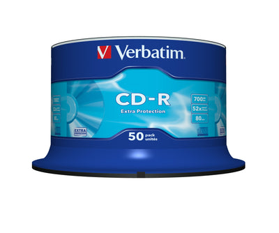 Verbatim Cd-r 700MB 52X 80 Min. Tarrina 50 43351 (4) — image 1