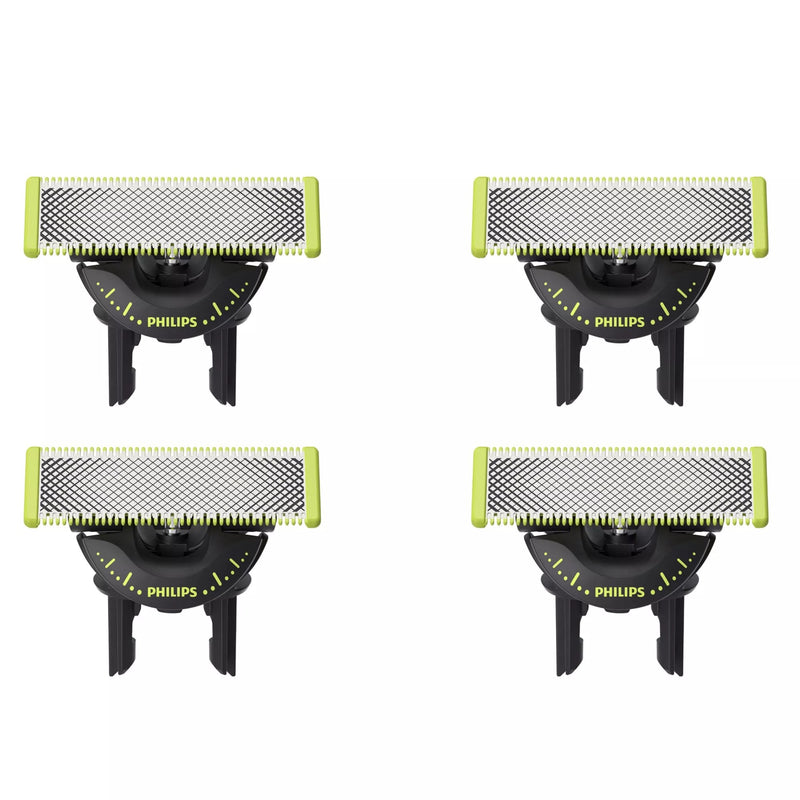 Philips Cuchilla Spare Part Oneblade QP440/50 360 Compatible Series Oneblade Norelco 4 Pcs