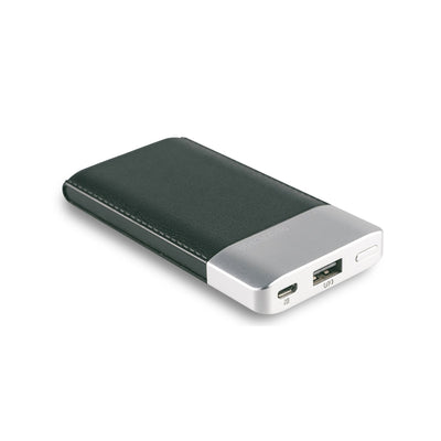 Realpower Powerbank PB-4000 Fashion Black (lederoptik) — image 1