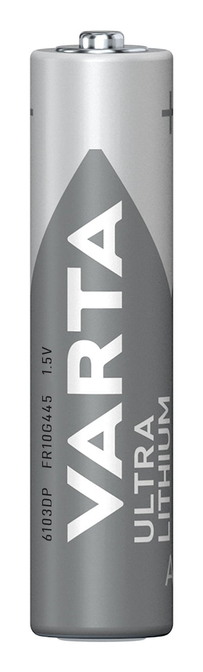 Varta Battery Ultra Lithium Aaa - LR03 (blister 2 Unid) Ø10,5X44,5MMI — image 1