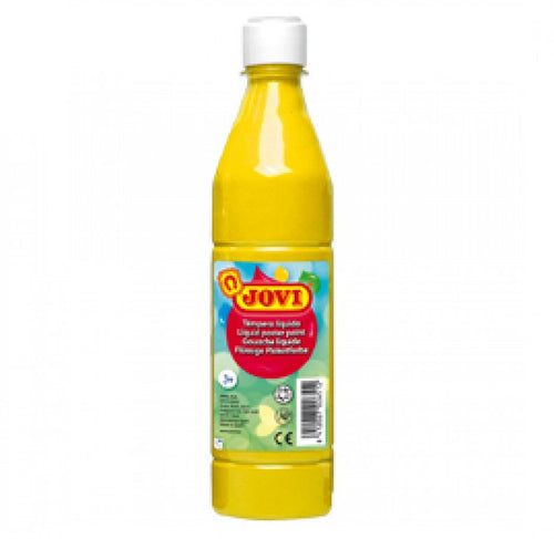 Jovi Témpera Líquida School Bottle 500ML Yellow — image 1