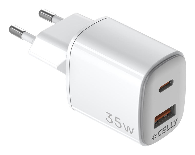 Charger GaN 1USB 1USBC 35W Wh