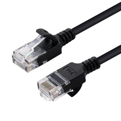 Microconnect V-UTP603S-SLIM Network Cable Black 3M CAT.6 U/UTP [UTP] — image 1