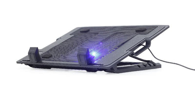 Gembird Cooling Pad Laptop 17 With Ajuste NBS-1F17T-01 — image 1