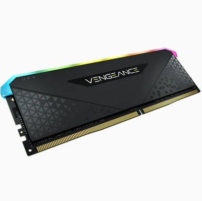 Corsair RAM DDR4 3200 8GB C16 Vengeance RGB Rs 1.35V, 16-20-20-38 Black Pcb, AMD & Intel — image 1