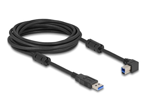 Delock USB 5Gbps Cable Type a Connector Male a Type B Connector Male 90° Izquierda Angulado 5M — image 1
