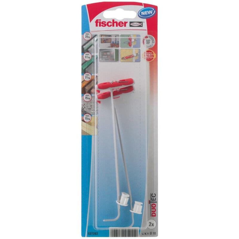 Fischer Blister 2 Unid. Duo Tec 10K 537262