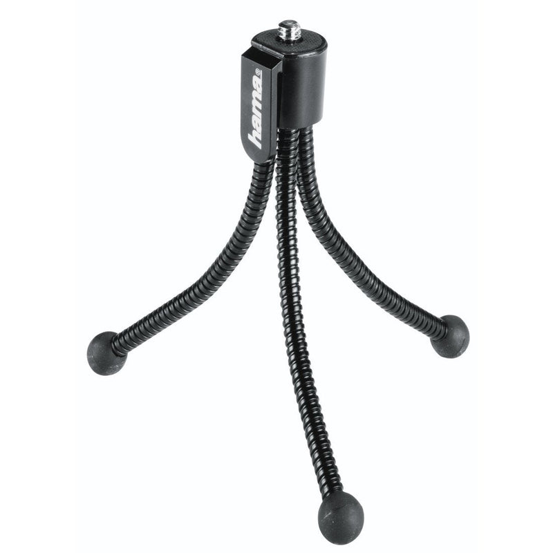 Hama Flexi Tripod Mini Camera With Rosca 1/4 - Foldable - Height Adjustable Up To 10CM - Weight Max. 200G - Pl