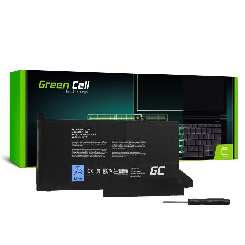 Green Cell Battery Laptop Dell DE127V2 11,4V 2700MAH