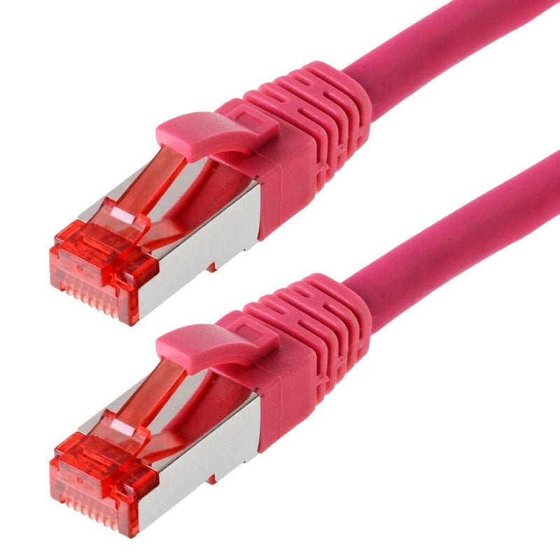 Helos Network Cable S/FTP CAT.6 Magenta 20,0M