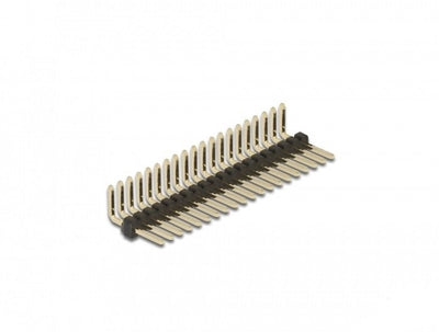 Delock Head 20 Pines, Paso 1,27MM, 1 Fila, Ángulo, 5 Pieces — image 1