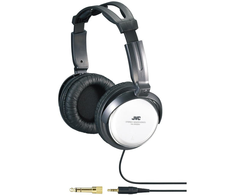 JVC Headphones HA-RX500- And Alámbrico Black White