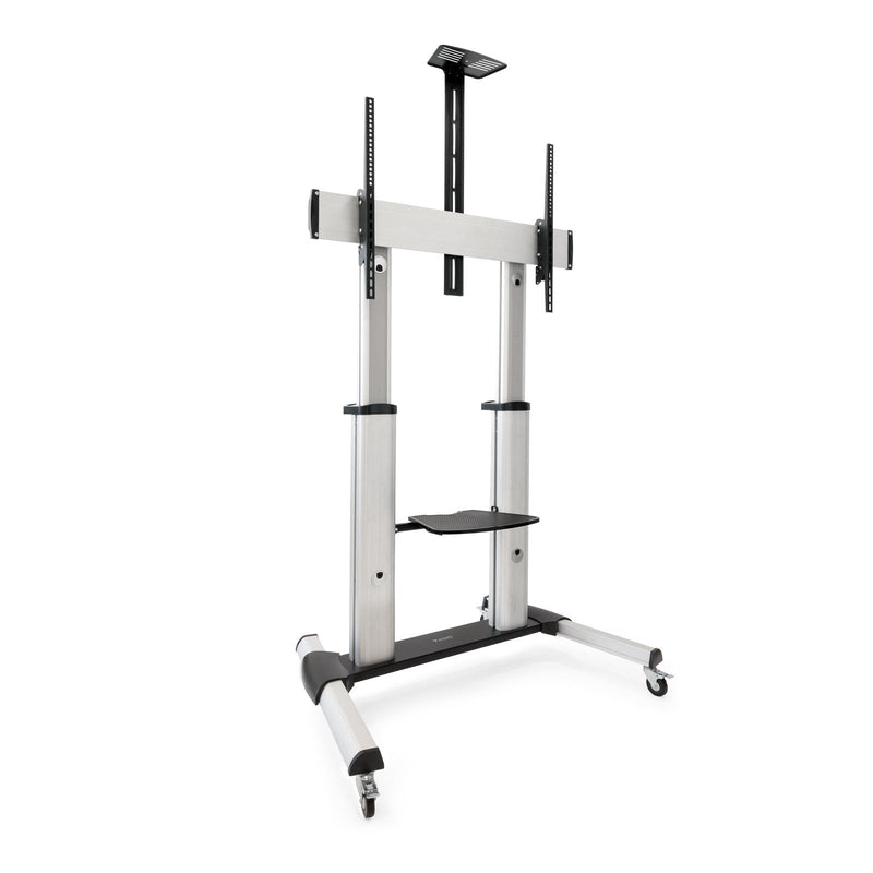 TooQ Stand Floor Wheels Aluminium 60-100 - Silver