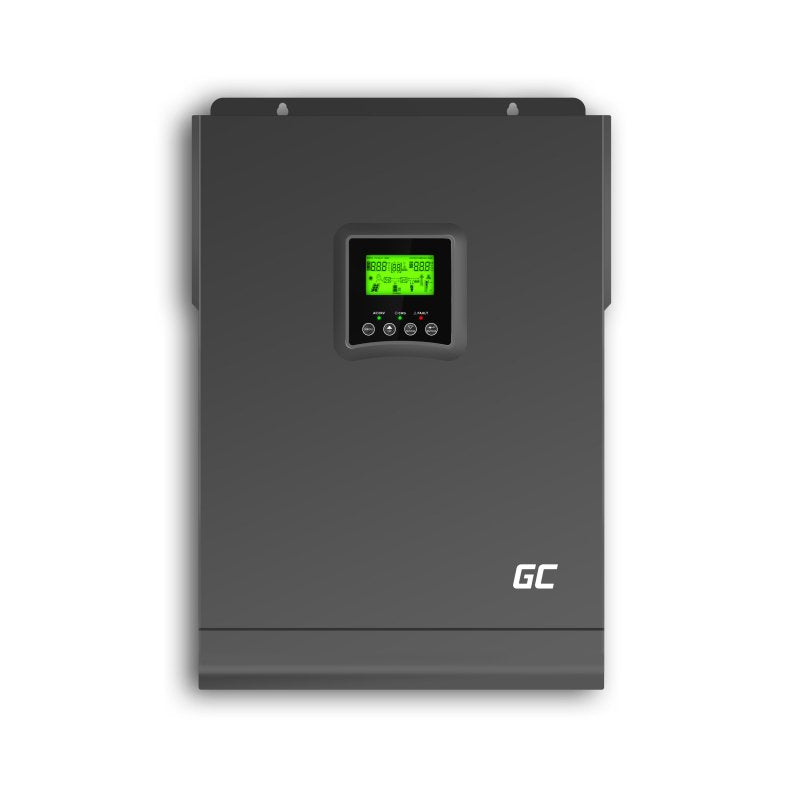 Green Cell Solar Inverter Off Grid With Mppt Solar Charger Green Cell 48VDC 230VAC 3000VA 3000W Pure Sine Wave
