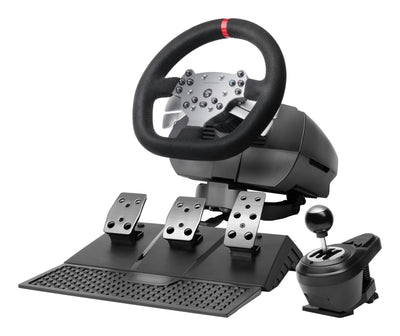 Mars Gaming Wheel With Pedals And Cambio Marchas Manual Mwh-rsx — image 1