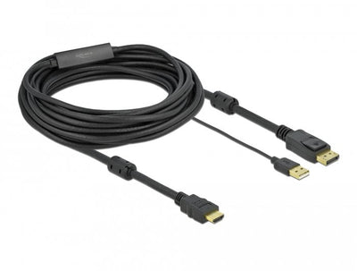 Delock HDMI Cable - DisplayPort 4K 30 HZ 7M — image 1