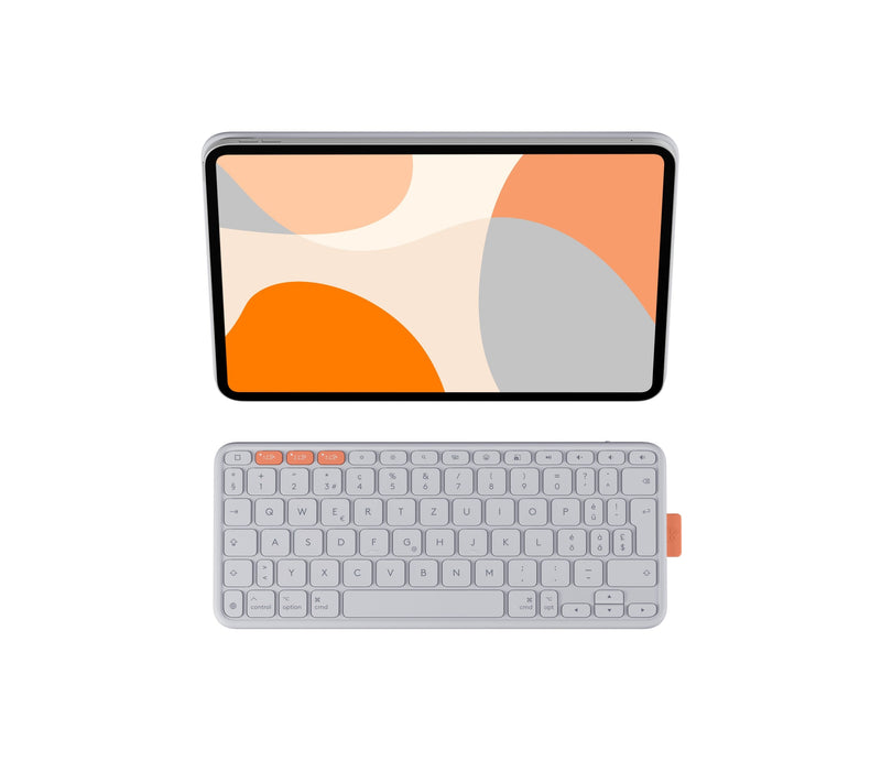 Logitech Flip Folio - Keyboard And Case Folio - Full Size - Wireless - Bluetooth 5.1 Le - Qwertz - Suizo - Pal