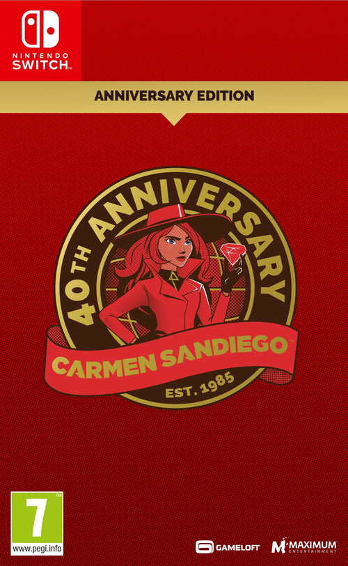 Set Carmen Sandiego 40TH Annv. Edt. Switch — image 1