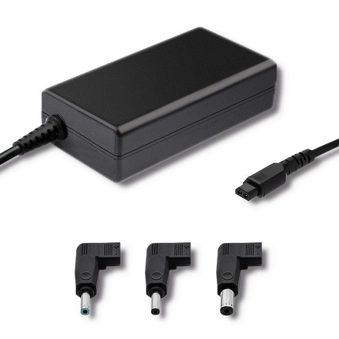 Qoltec 51758 Power Adapter Designed For HP 65W 3 Plugs