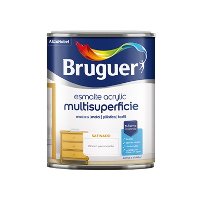 Bruguer Esmalte Acrylic Multisuperficie Satinado Grey Perla 0,750L 5057463