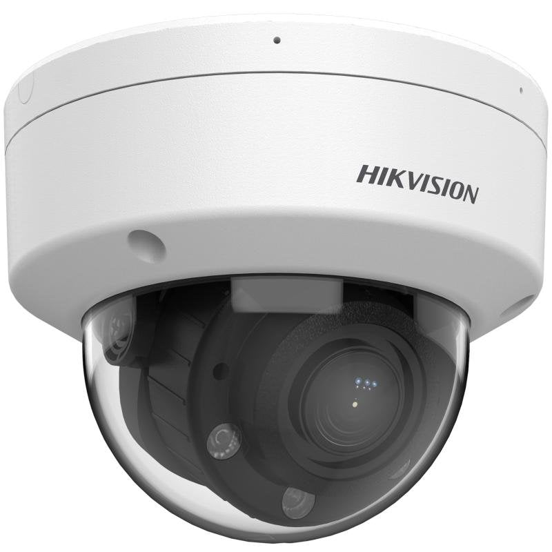 Camera Domo IP 4MP Varifocal Motorizada 2.8-12MM e/S Audio Alarm IP67 IK08 IR30 Smart Hybrid Light Motion Dete