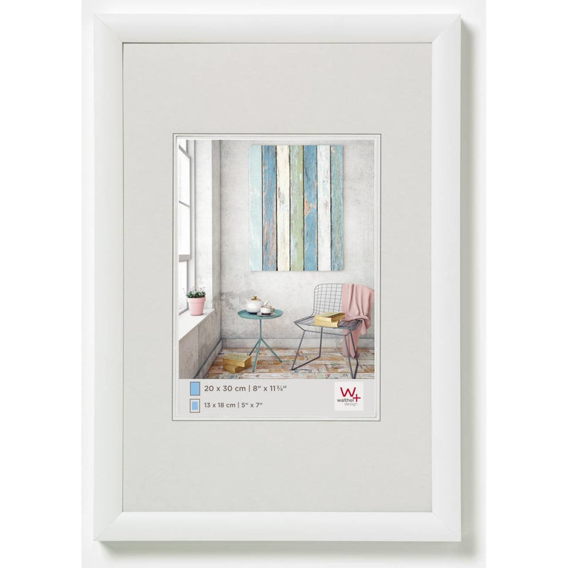 Walther Design KP030W Frame White Expositor Pie Retroiluminado