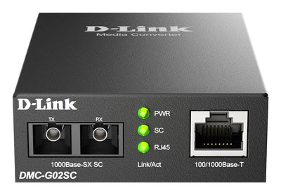 D-link DMC-G02SC 100/1000BASE-T To 1000BASE-SX Sc Multi-mode Media Converter (550M) - Meets Ieee 802.3AB And I — image 1