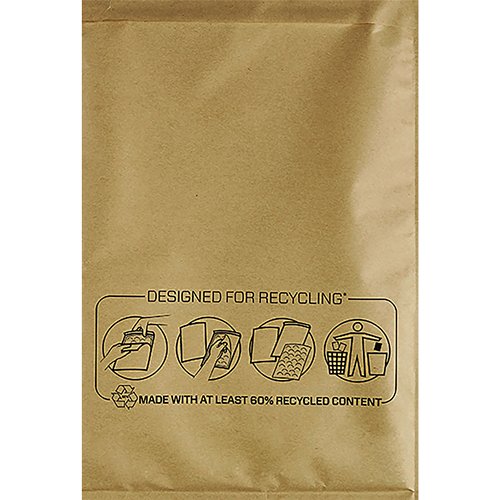 Bankers Box Pack 50 Bags Burbujas Acolchada - Medida 350X470MM - Burbujas Internas Amortiguacion - Ideal