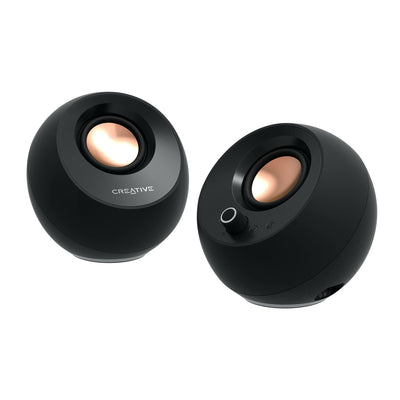 Speaker Creative Pebble Pro 2.0 Bluetooth 5.3,RGB Black — image 1