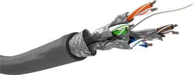 Goobay Network Cable CAT.6, S/FTP (pimf) Grey 305 Metres 95696 — image 1