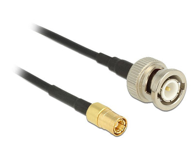 Delock Cable Antenna BNC Male Smb Male RG-174 1M — image 1