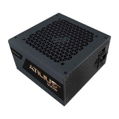 Power Supply Power ATX 500W Unyka Gaming Atilius Ii 85% Eficiencia 120MM 212501 — image 1