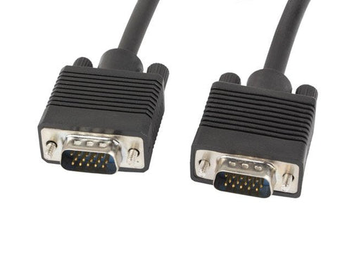 Lanberg Cable VGA Macho-macho CA-VGAC-10CC-0050-B Ferritas Black 5 Metres — image 1