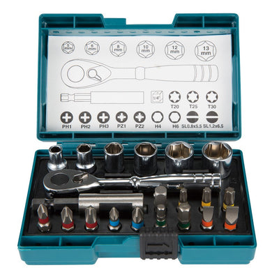 Makita B-54081 Ratchet + Bit Set — image 1