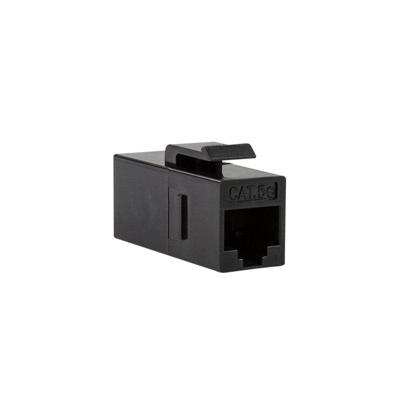 Logilink Acoplamiento Keystone 2x RJ45 UTP, CAT.5E, Black