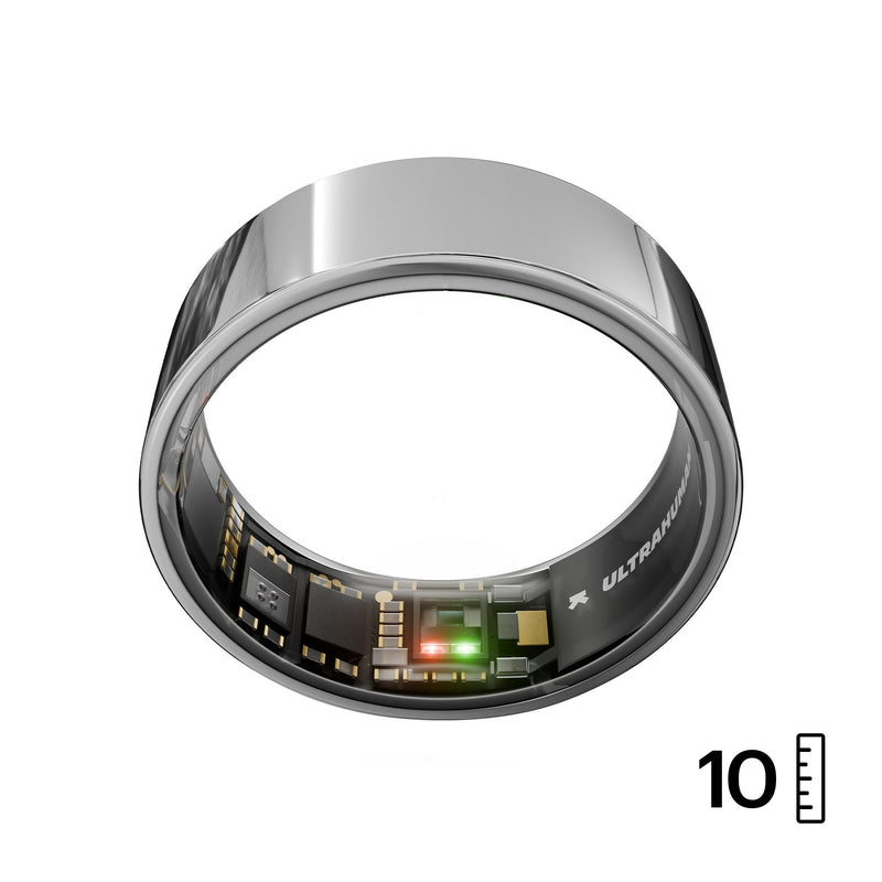 Ultrahuman Ring Air Silver Size 10