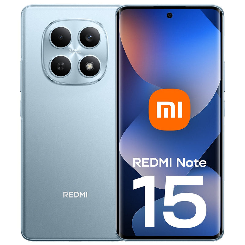 Xiaomi Redmi Note 15 6 + 128GB 6.77 NFC Glacier Blue Ds Eu