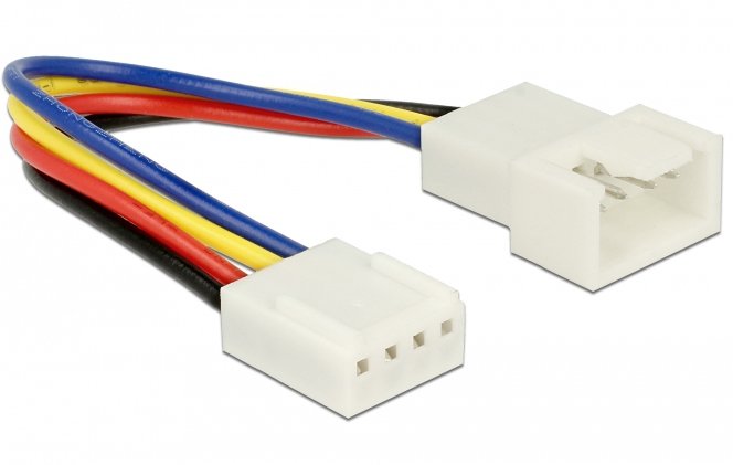 Cable Extension PWM Connection Fan 4 Pines 10CM Dloock
