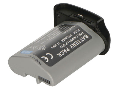 2-POWER Camera Battery 10.8V 3500MAH Replacement For Canon LP-E19 DBI1011A — image 1