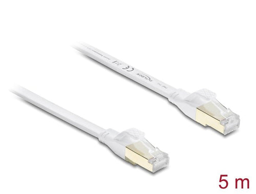 Delock RJ45 Flachband Network Cable CAT.8.1 U FTP 40Gbps, 5M — image 1