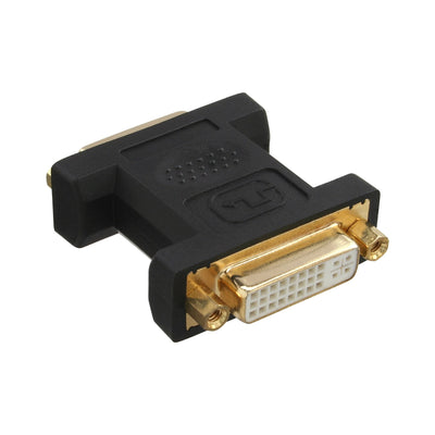 Inline Adapter DVI-i Digital + Analógico 24 + 5 Female a Female Black — image 1