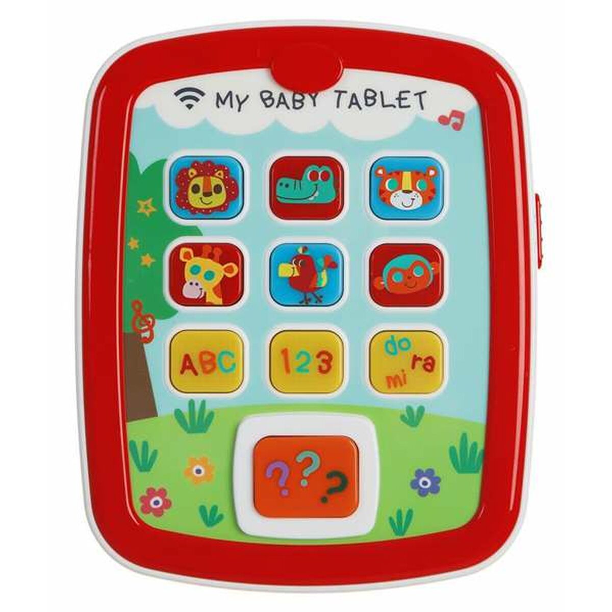 Bigbuy Kids Interactive Toy For Babies My Baby Tablet 18 X 14 X 3 Cm